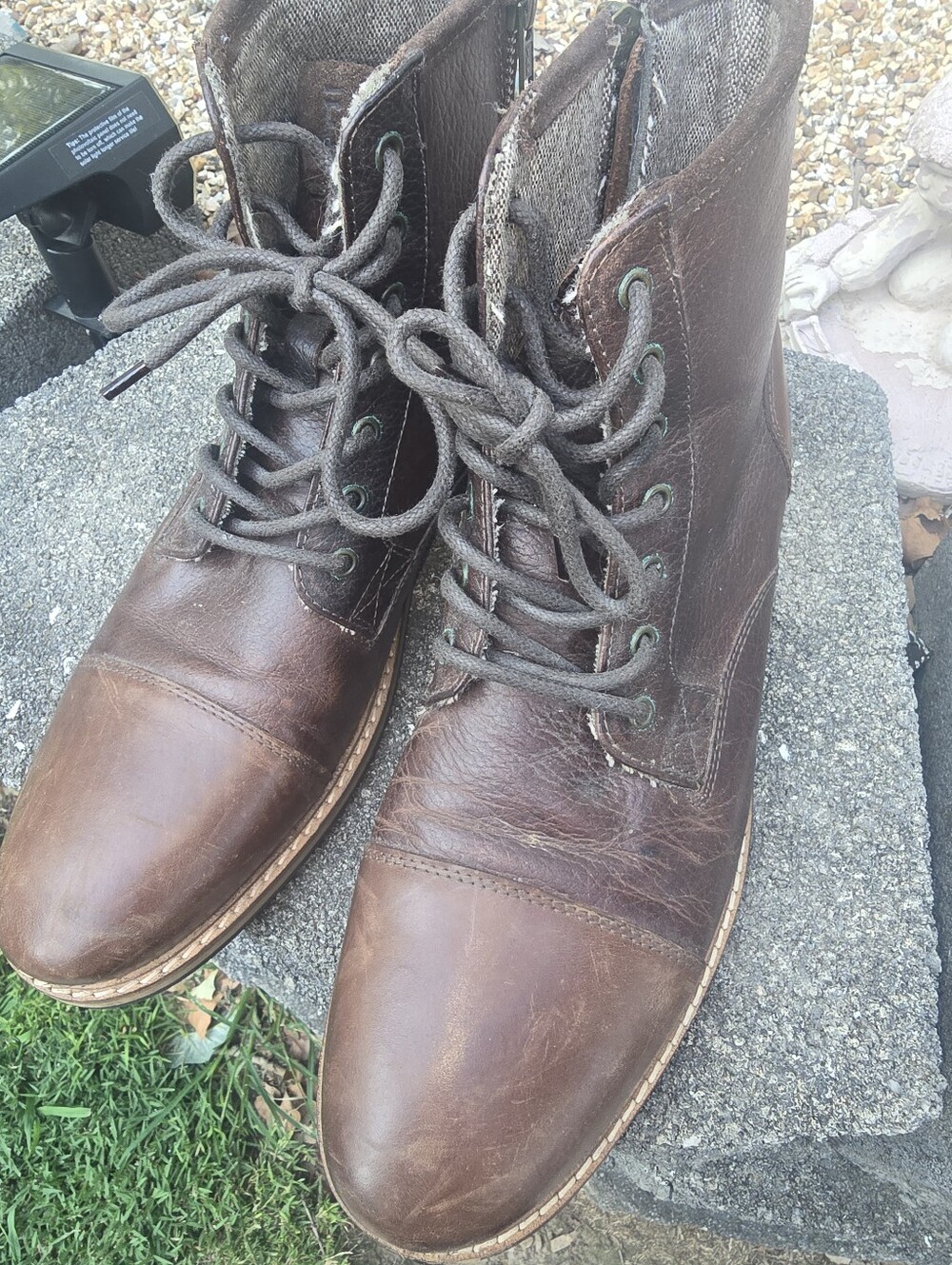 Crevo leather men's boots